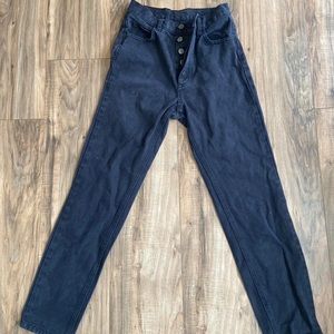 John Galt black jeans, perfect condition, one size